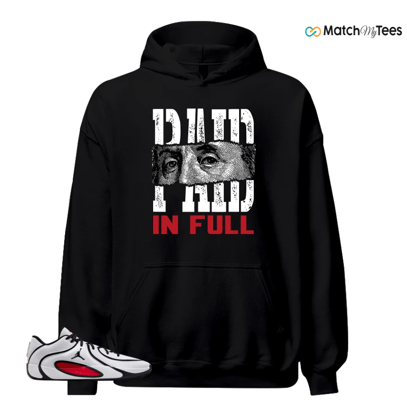 NIKE AIR JORDAN TATUM 4 WHITE UNIVERSITY RED SNEAKER Matching Tees hoodie