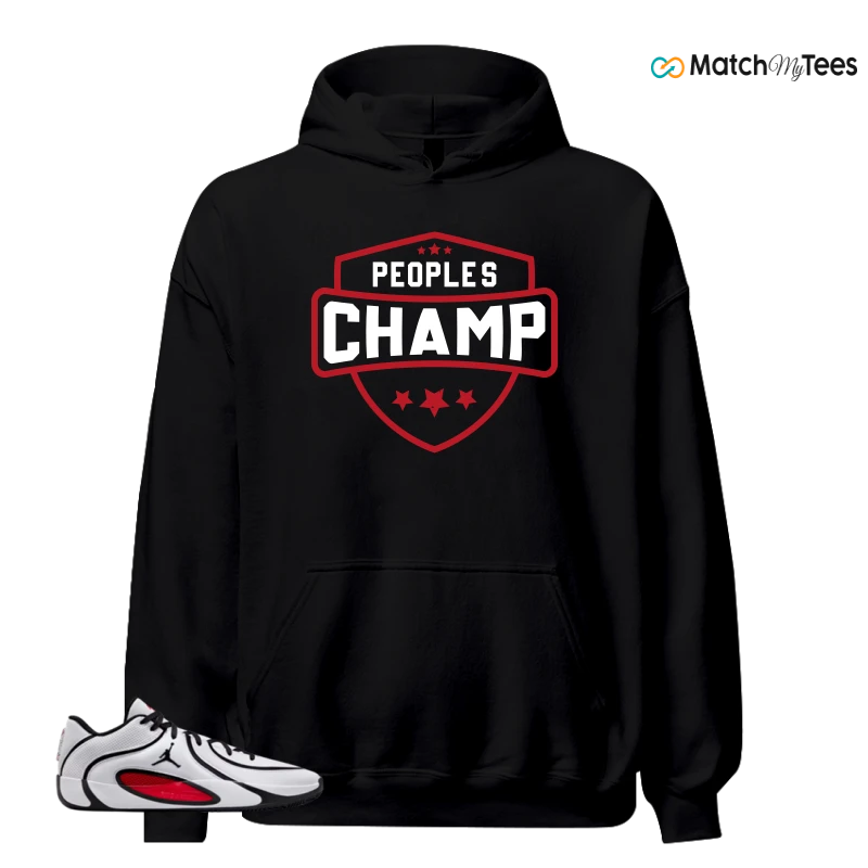 NIKE AIR JORDAN TATUM 4 WHITE UNIVERSITY RED SNEAKER Matching Tees hoodie