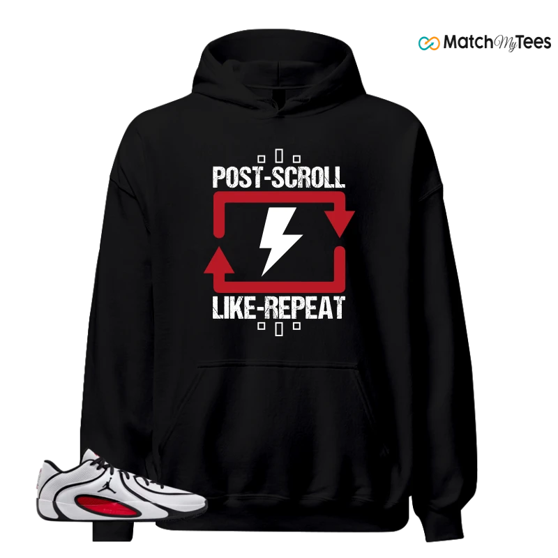 NIKE AIR JORDAN TATUM 4 WHITE UNIVERSITY RED SNEAKER Matching Tees hoodie