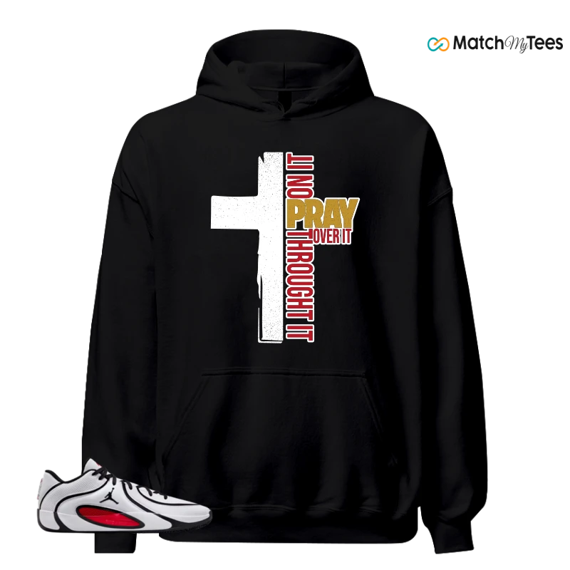 NIKE AIR JORDAN TATUM 4 WHITE UNIVERSITY RED SNEAKER Matching Tees hoodie
