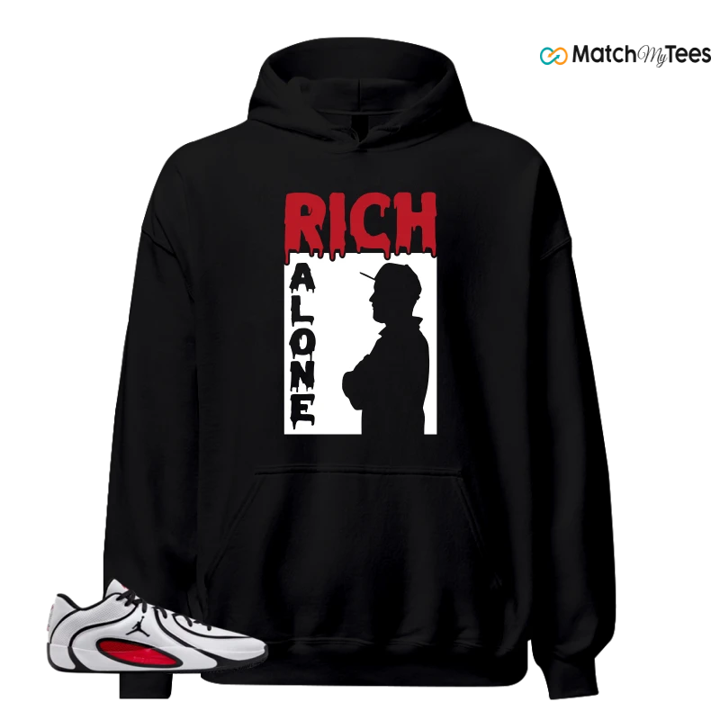 NIKE AIR JORDAN TATUM 4 WHITE UNIVERSITY RED SNEAKER Matching Tees hoodie