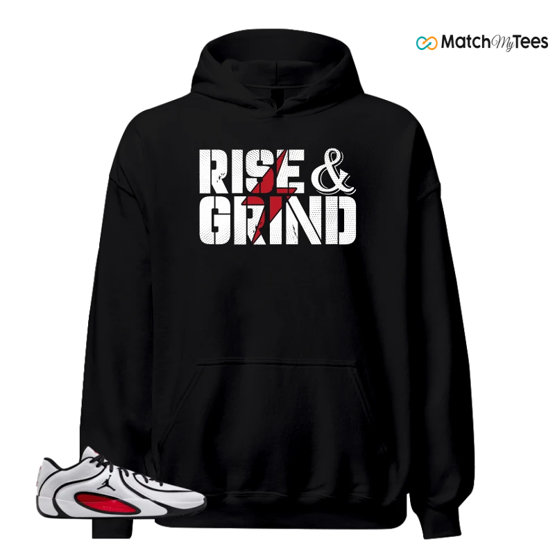 NIKE AIR JORDAN TATUM 4 WHITE UNIVERSITY RED SNEAKER Matching Tees hoodie