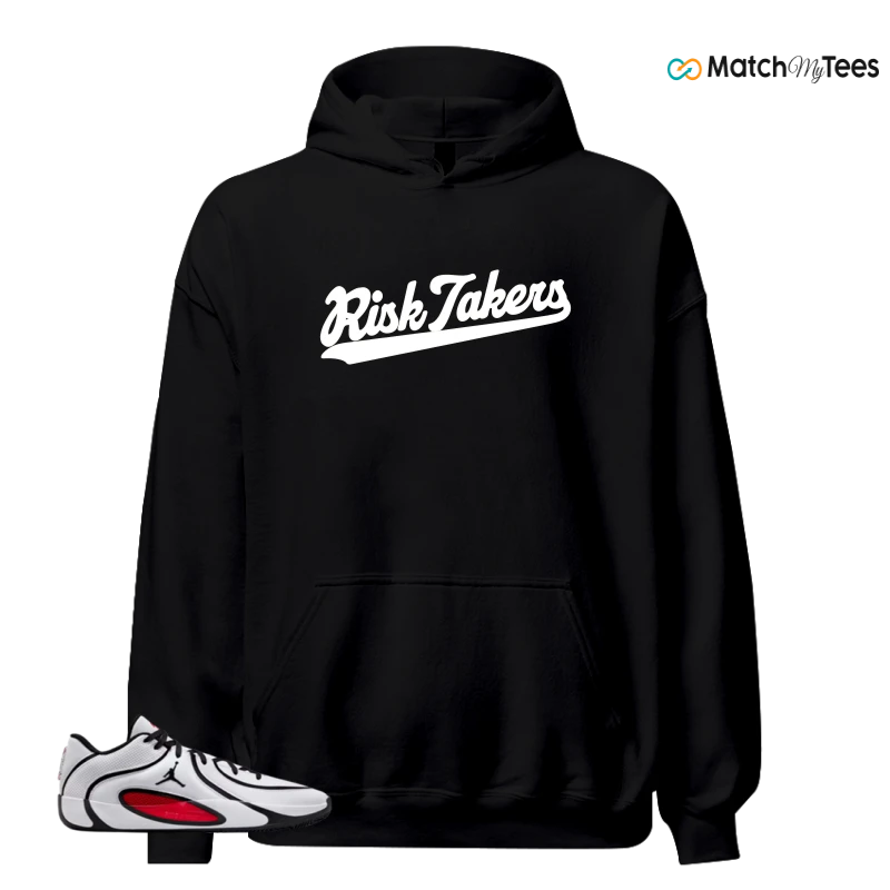 NIKE AIR JORDAN TATUM 4 WHITE UNIVERSITY RED SNEAKER Matching Tees hoodie