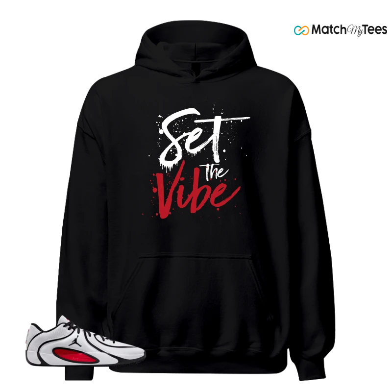 NIKE AIR JORDAN TATUM 4 WHITE UNIVERSITY RED SNEAKER Matching Tees hoodie