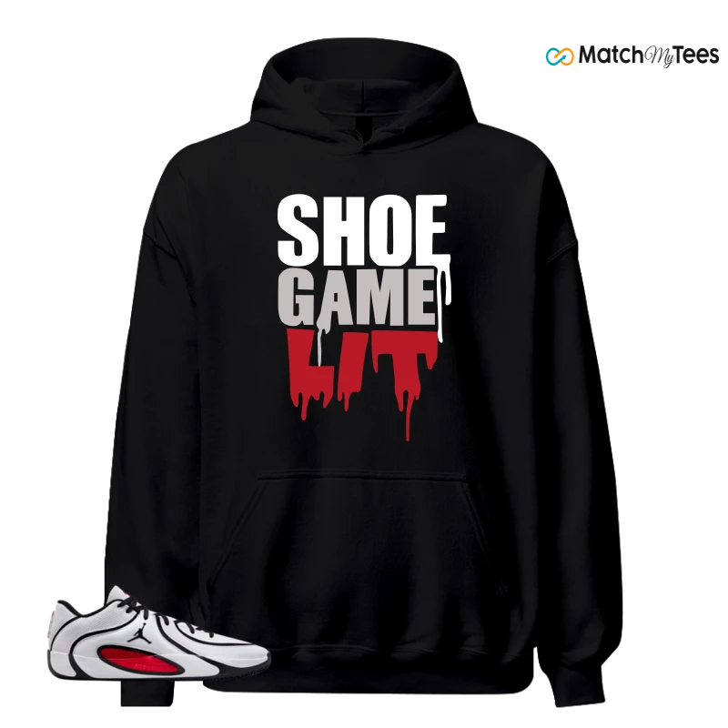NIKE AIR JORDAN TATUM 4 WHITE UNIVERSITY RED SNEAKER Matching Tees hoodie