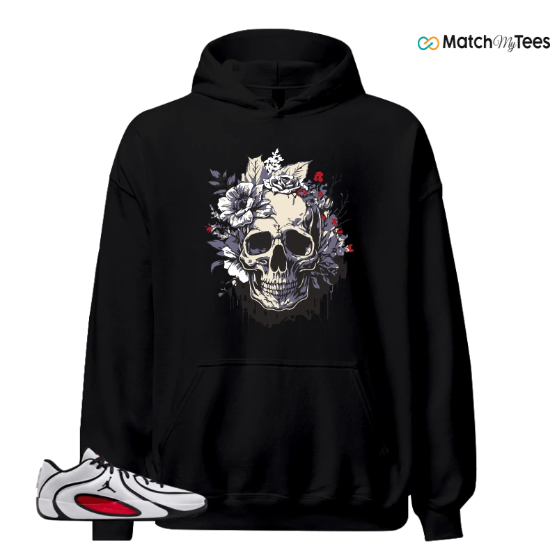 NIKE AIR JORDAN TATUM 4 WHITE UNIVERSITY RED SNEAKER Matching Tees hoodie