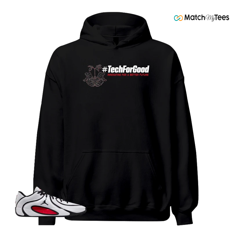 NIKE AIR JORDAN TATUM 4 WHITE UNIVERSITY RED SNEAKER Matching Tees hoodie