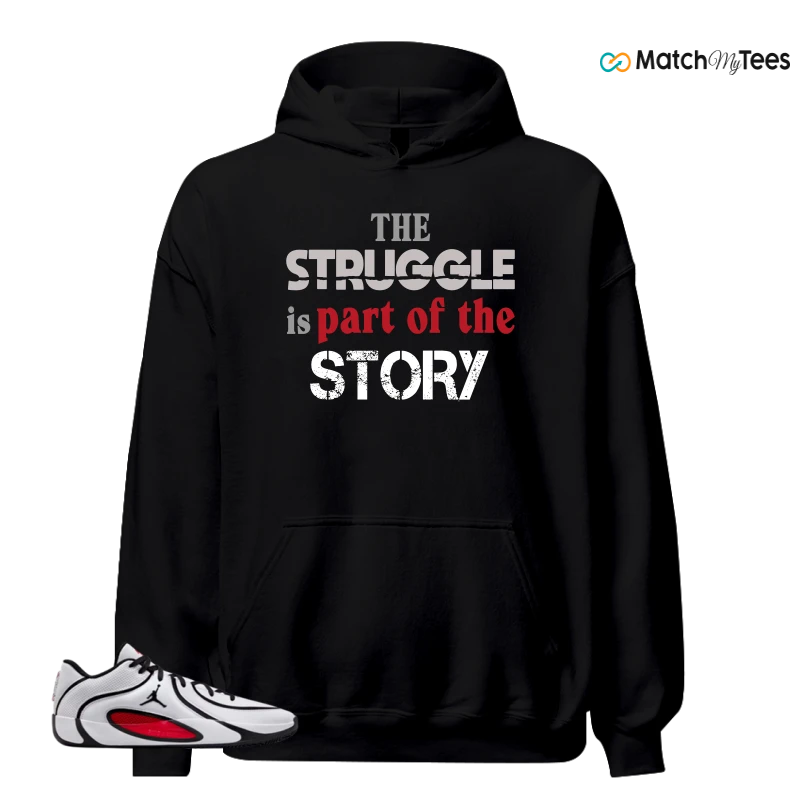 NIKE AIR JORDAN TATUM 4 WHITE UNIVERSITY RED SNEAKER Matching Tees hoodie