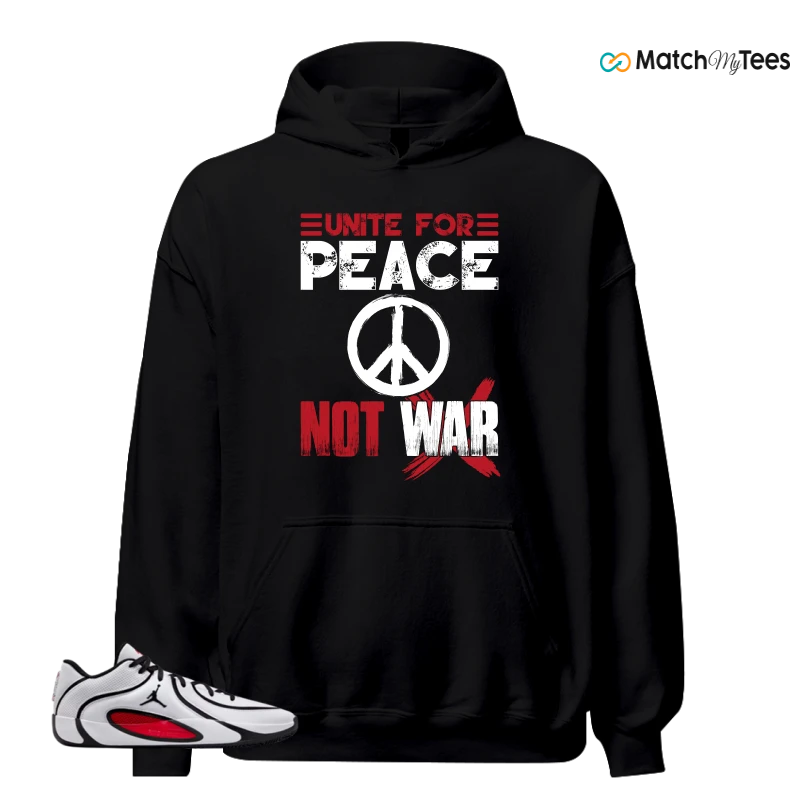 NIKE AIR JORDAN TATUM 4 WHITE UNIVERSITY RED SNEAKER Matching Tees hoodie