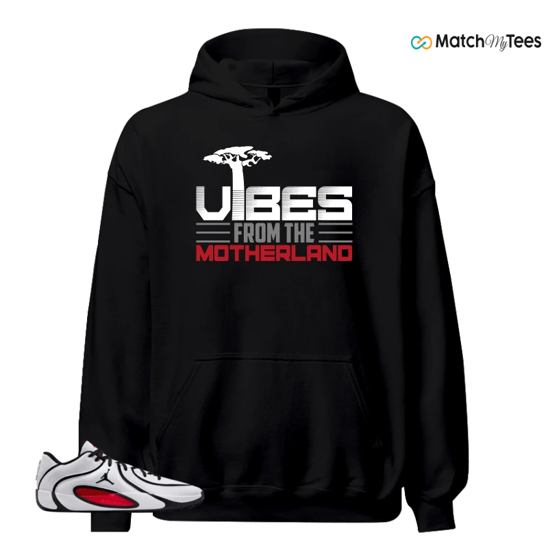 NIKE AIR JORDAN TATUM 4 WHITE UNIVERSITY RED SNEAKER Matching Tees hoodie