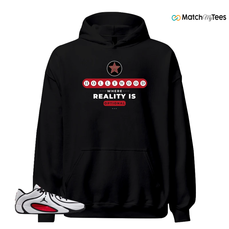 NIKE AIR JORDAN TATUM 4 WHITE UNIVERSITY RED SNEAKER Matching Tees hoodie