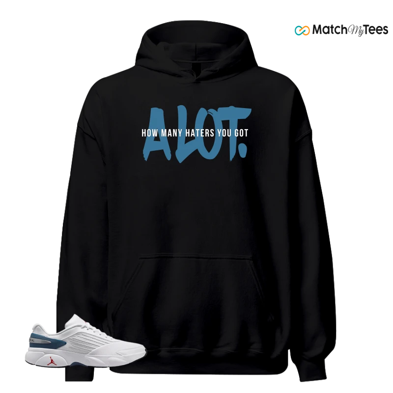 NIKE AIR JORDAN TRUNNER FLOW WHITE TURE BLUE SNEAKER Matching Tees hoodie