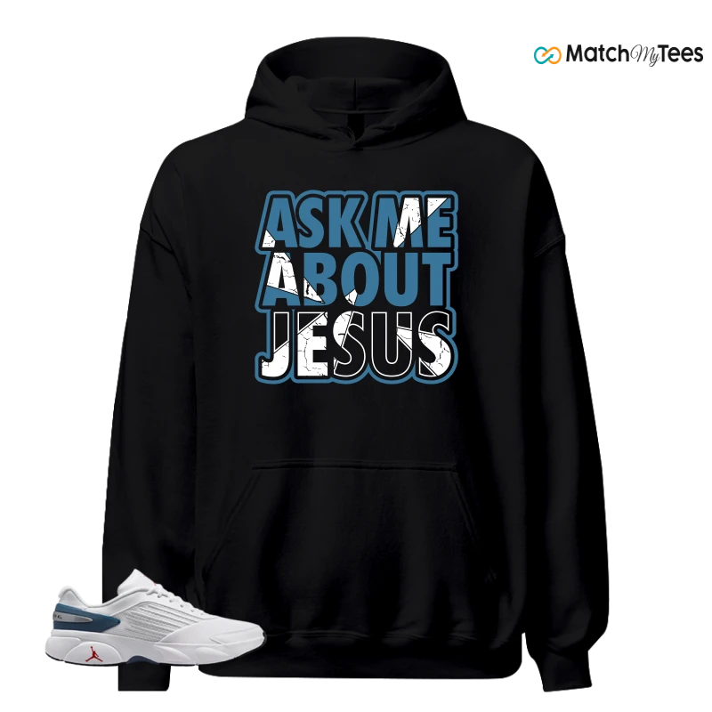 NIKE AIR JORDAN TRUNNER FLOW WHITE TURE BLUE SNEAKER Matching Tees hoodie