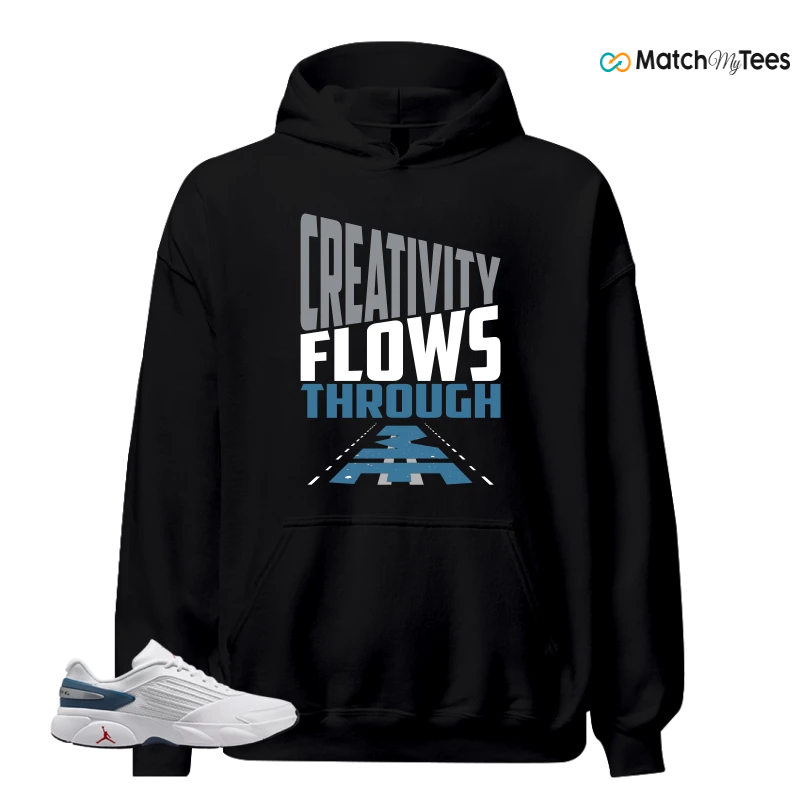 NIKE AIR JORDAN TRUNNER FLOW WHITE TURE BLUE SNEAKER Matching Tees hoodie