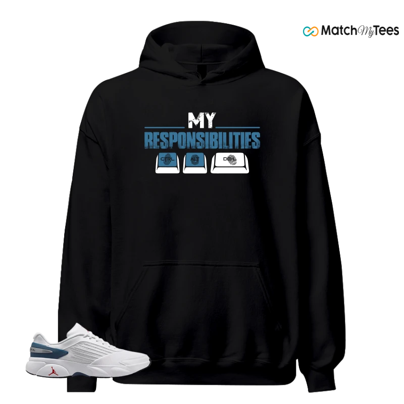 NIKE AIR JORDAN TRUNNER FLOW WHITE TURE BLUE SNEAKER Matching Tees hoodie