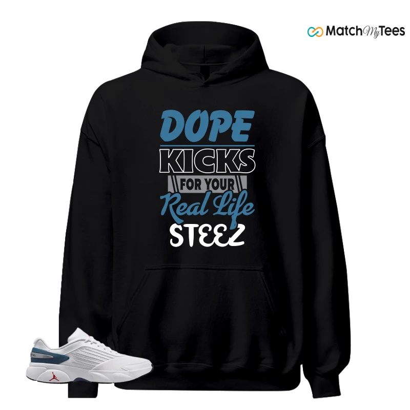 NIKE AIR JORDAN TRUNNER FLOW WHITE TURE BLUE SNEAKER Matching Tees hoodie