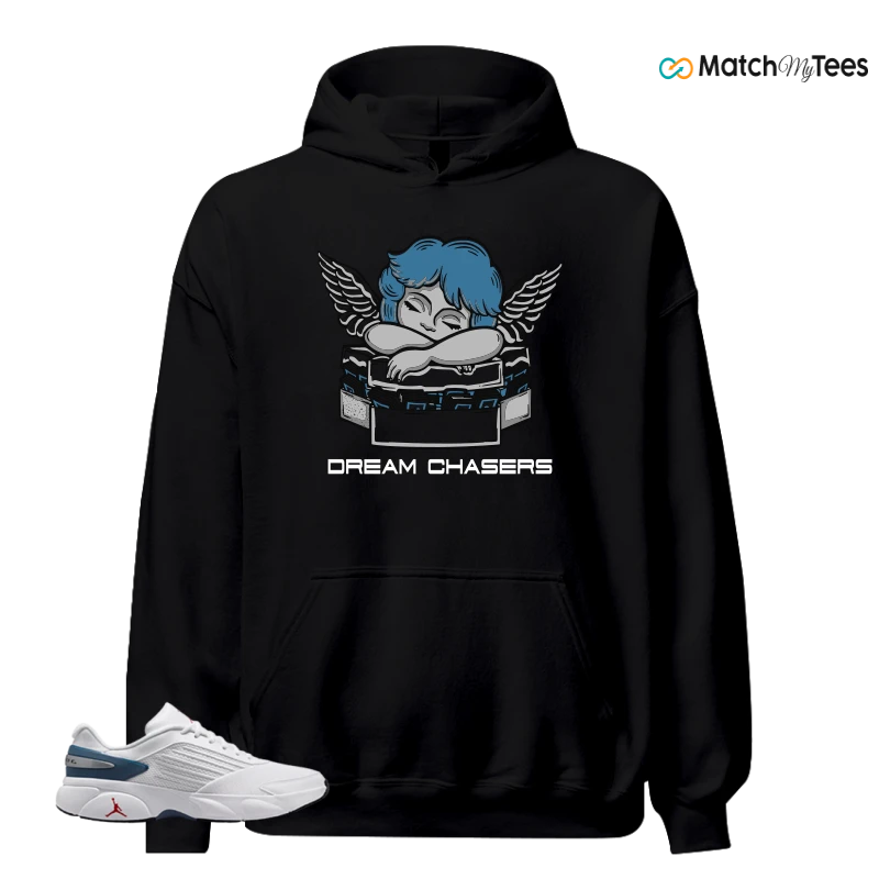 NIKE AIR JORDAN TRUNNER FLOW WHITE TURE BLUE SNEAKER Matching Tees hoodie