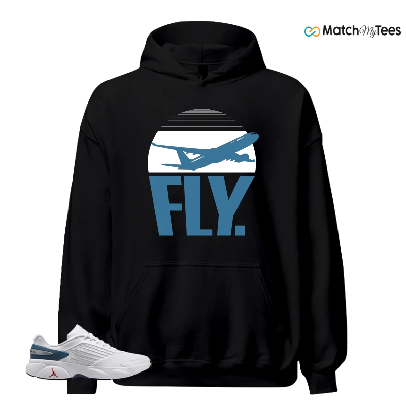 NIKE AIR JORDAN TRUNNER FLOW WHITE TURE BLUE SNEAKER Matching Tees hoodie
