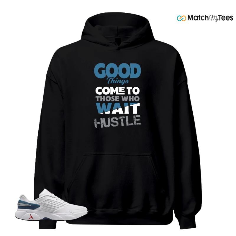 NIKE AIR JORDAN TRUNNER FLOW WHITE TURE BLUE SNEAKER Matching Tees hoodie