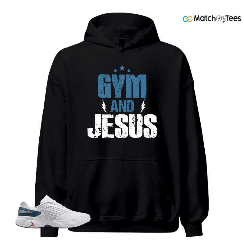 NIKE AIR JORDAN TRUNNER FLOW WHITE TURE BLUE SNEAKER Matching Tees hoodie