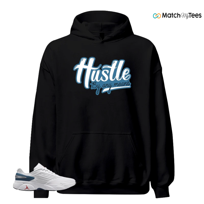 NIKE AIR JORDAN TRUNNER FLOW WHITE TURE BLUE SNEAKER Matching Tees hoodie