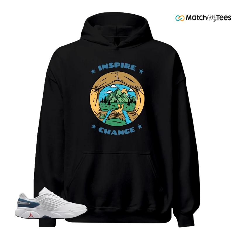NIKE AIR JORDAN TRUNNER FLOW WHITE TURE BLUE SNEAKER Matching Tees hoodie