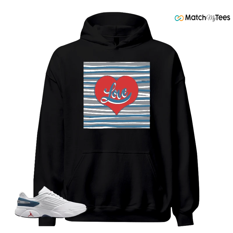 NIKE AIR JORDAN TRUNNER FLOW WHITE TURE BLUE SNEAKER Matching Tees hoodie