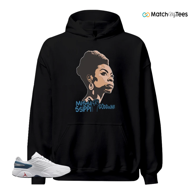 NIKE AIR JORDAN TRUNNER FLOW WHITE TURE BLUE SNEAKER Matching Tees hoodie