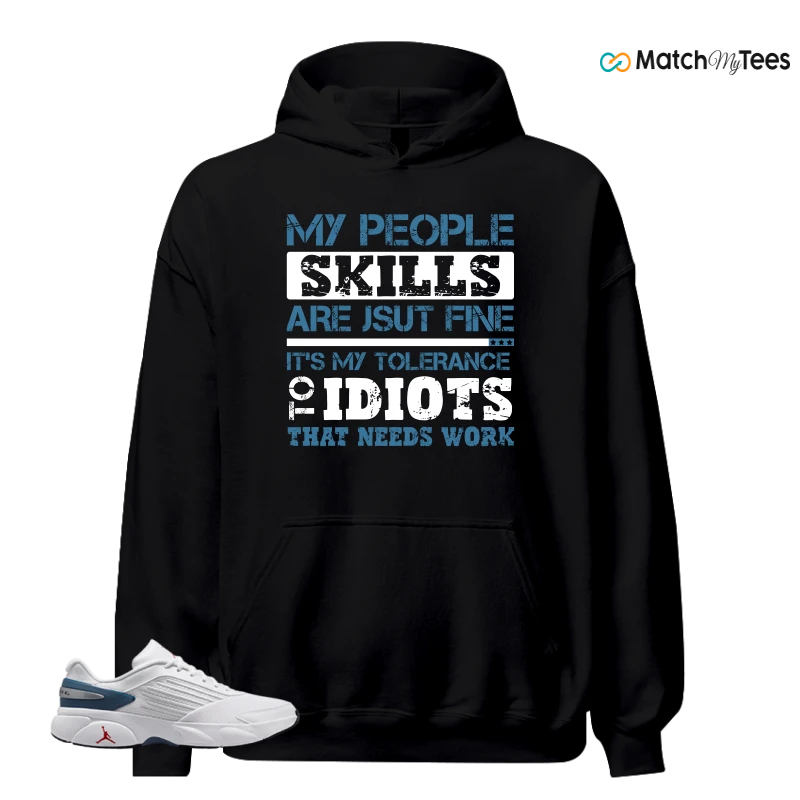 NIKE AIR JORDAN TRUNNER FLOW WHITE TURE BLUE SNEAKER Matching Tees hoodie