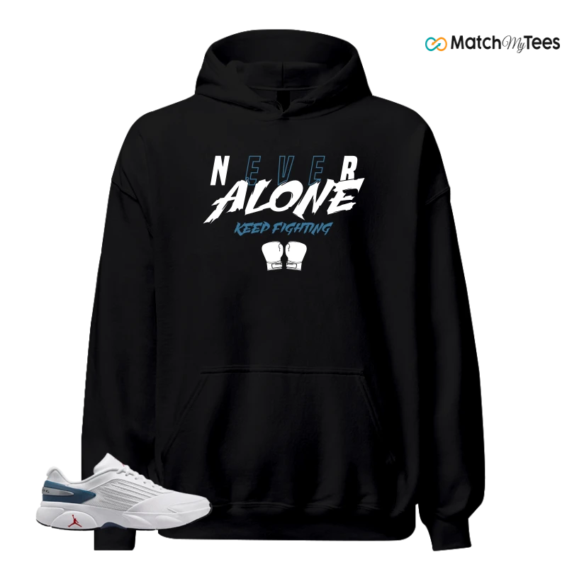NIKE AIR JORDAN TRUNNER FLOW WHITE TURE BLUE SNEAKER Matching Tees hoodie