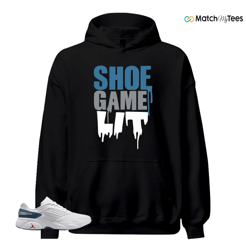 NIKE AIR JORDAN TRUNNER FLOW WHITE TURE BLUE SNEAKER Matching Tees hoodie