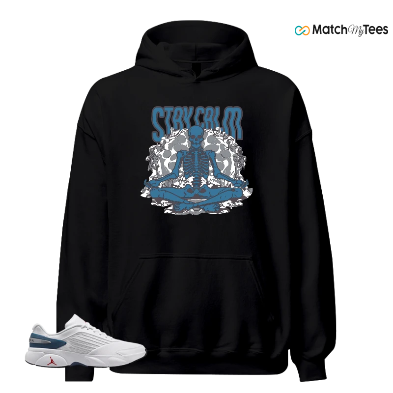 NIKE AIR JORDAN TRUNNER FLOW WHITE TURE BLUE SNEAKER Matching Tees hoodie