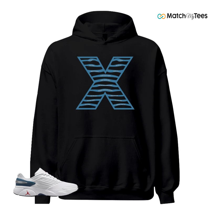 NIKE AIR JORDAN TRUNNER FLOW WHITE TURE BLUE SNEAKER Matching Tees hoodie