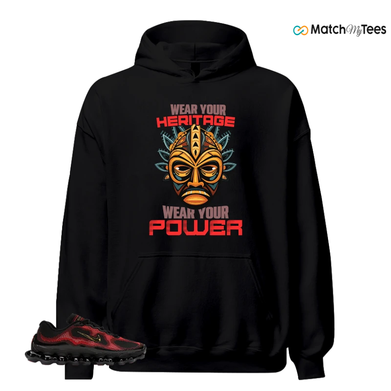 NIKE AIR LIQUID MAX BRIGHT CRIMSON AND FIRE RED SNEAKER Matching Tees hoodie