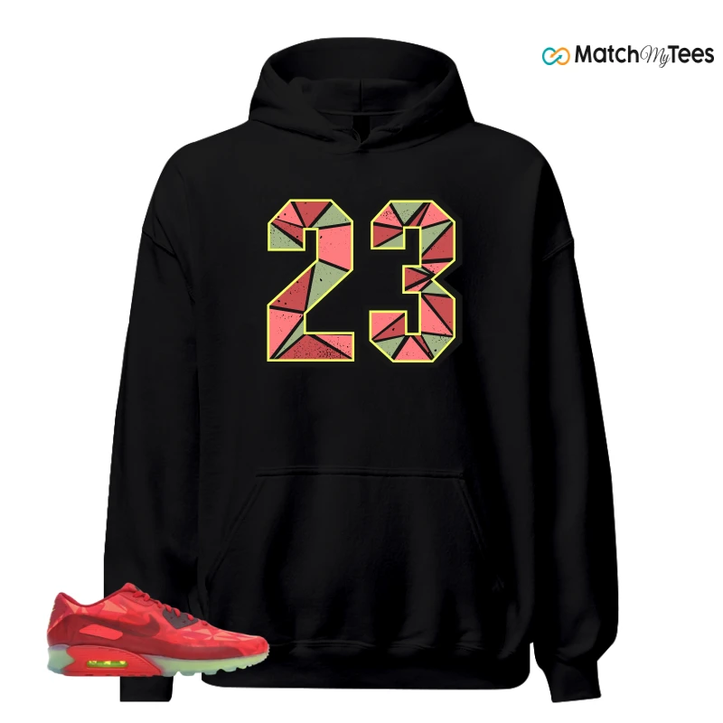 NIKE AIR MAX 90 ICE GYM RED SNEAKER Matching Tees hoodie