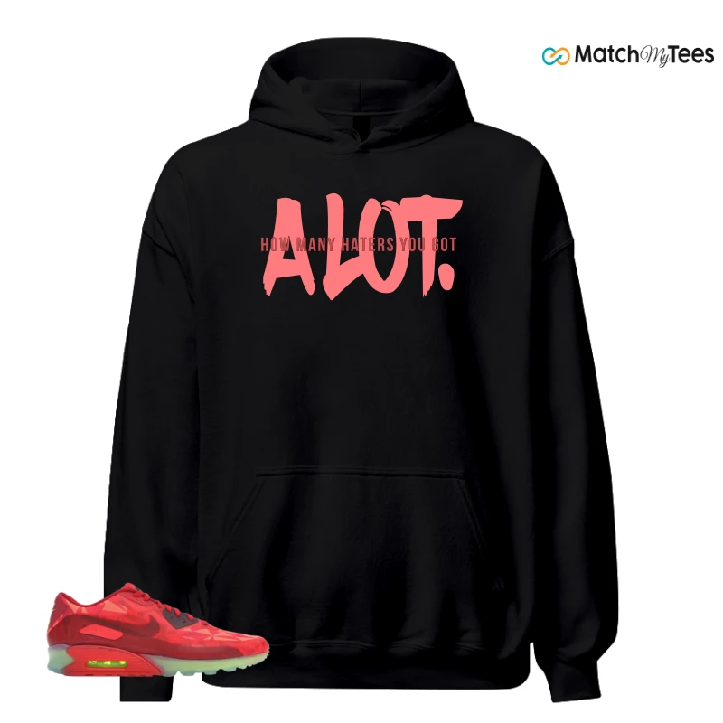 NIKE AIR MAX 90 ICE GYM RED SNEAKER Matching Tees hoodie