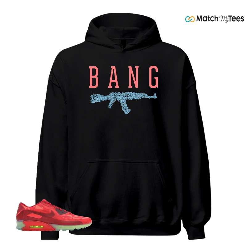 NIKE AIR MAX 90 ICE GYM RED SNEAKER Matching Tees hoodie