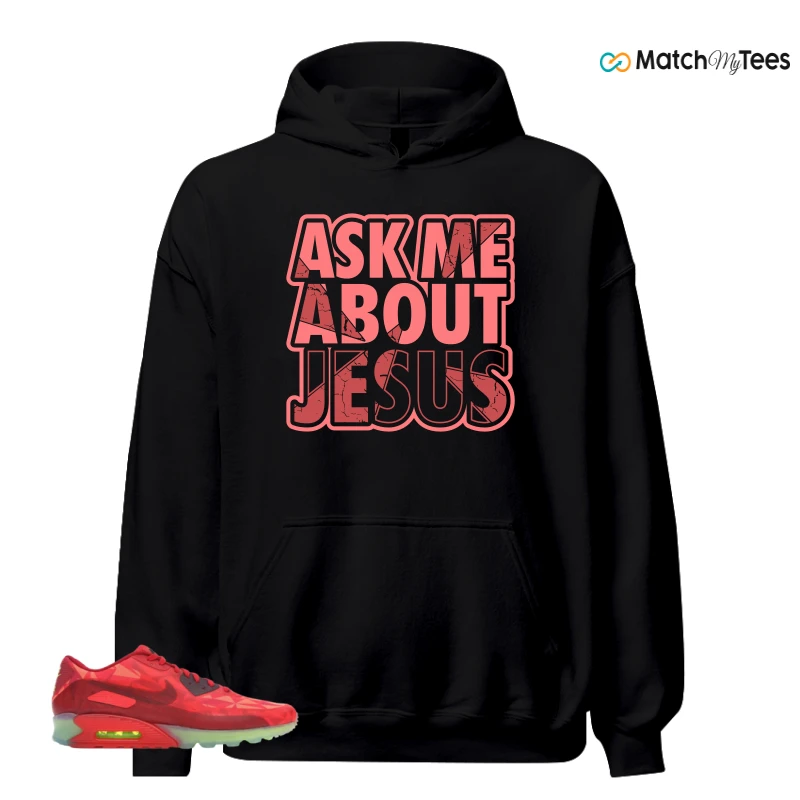 NIKE AIR MAX 90 ICE GYM RED SNEAKER Matching Tees hoodie