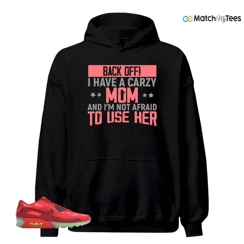 NIKE AIR MAX 90 ICE GYM RED SNEAKER Matching Tees hoodie