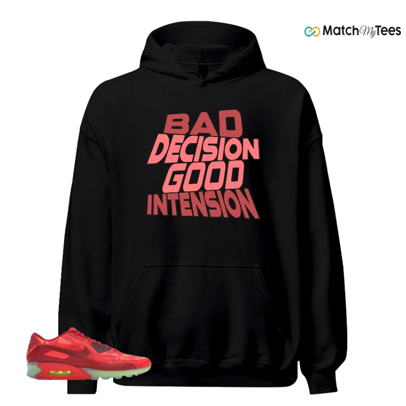 NIKE AIR MAX 90 ICE GYM RED SNEAKER Matching Tees hoodie