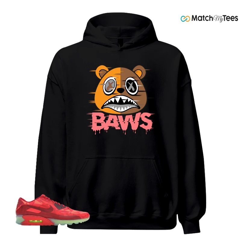 NIKE AIR MAX 90 ICE GYM RED SNEAKER Matching Tees hoodie