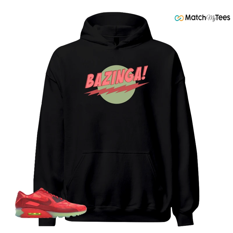 NIKE AIR MAX 90 ICE GYM RED SNEAKER Matching Tees hoodie