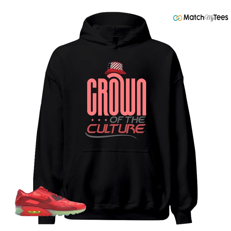 NIKE AIR MAX 90 ICE GYM RED SNEAKER Matching Tees hoodie
