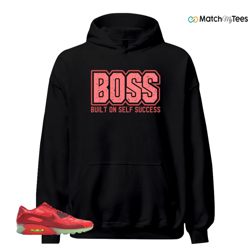 NIKE AIR MAX 90 ICE GYM RED SNEAKER Matching Tees hoodie
