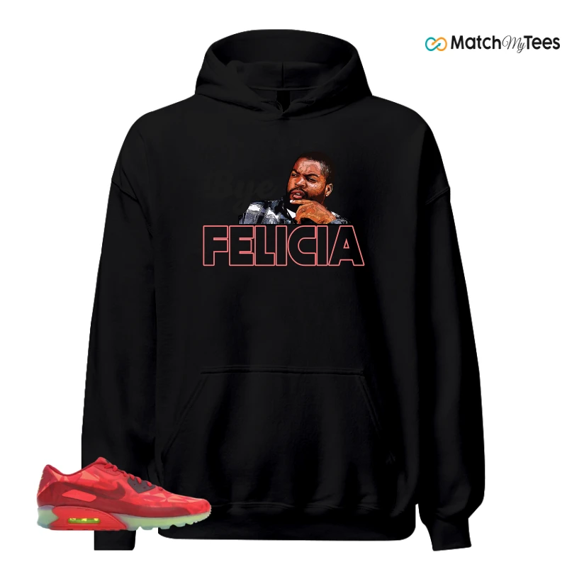 NIKE AIR MAX 90 ICE GYM RED SNEAKER Matching Tees hoodie