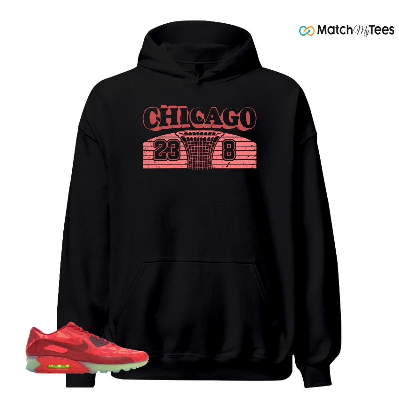NIKE AIR MAX 90 ICE GYM RED SNEAKER Matching Tees hoodie