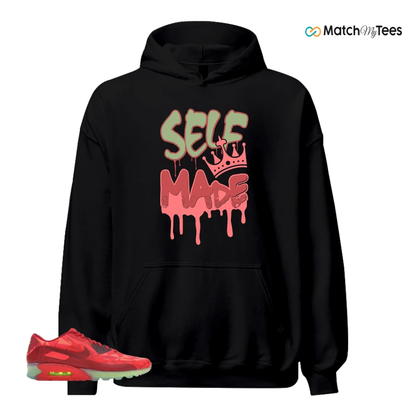 NIKE AIR MAX 90 ICE GYM RED SNEAKER Matching Tees hoodie