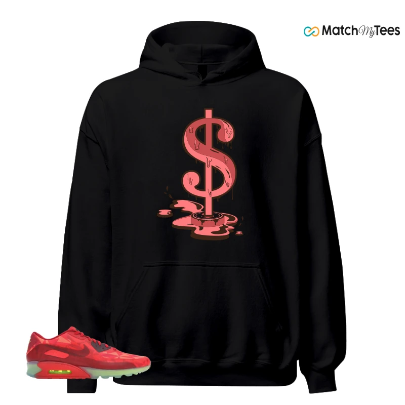 NIKE AIR MAX 90 ICE GYM RED SNEAKER Matching Tees hoodie