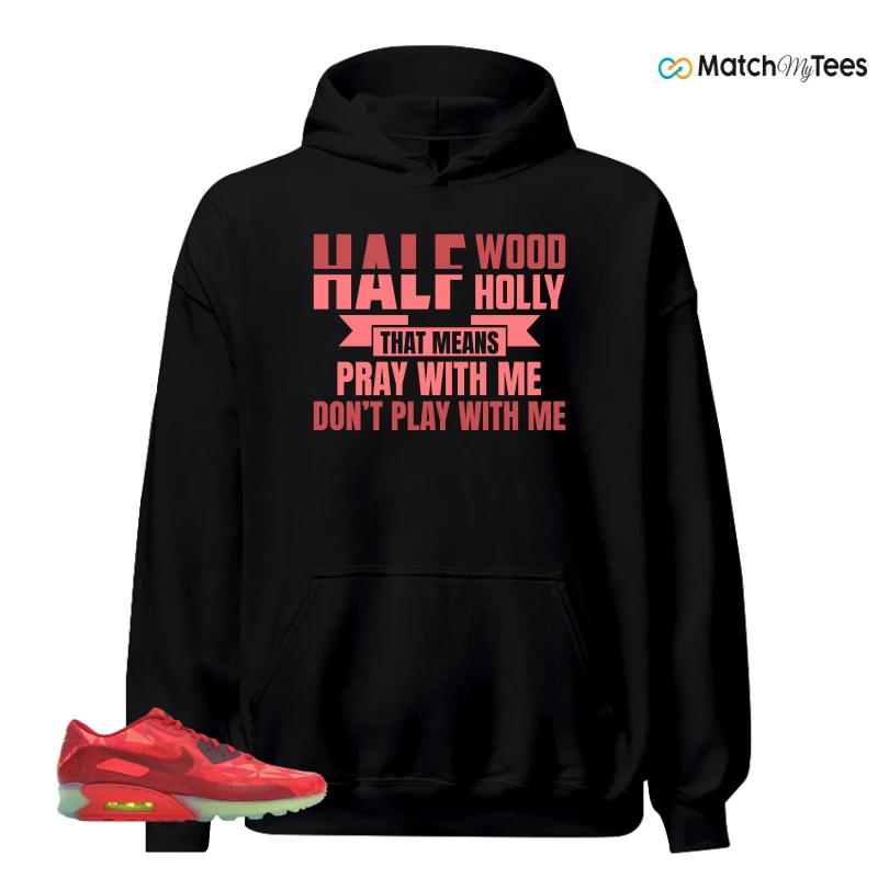 NIKE AIR MAX 90 ICE GYM RED SNEAKER Matching Tees hoodie