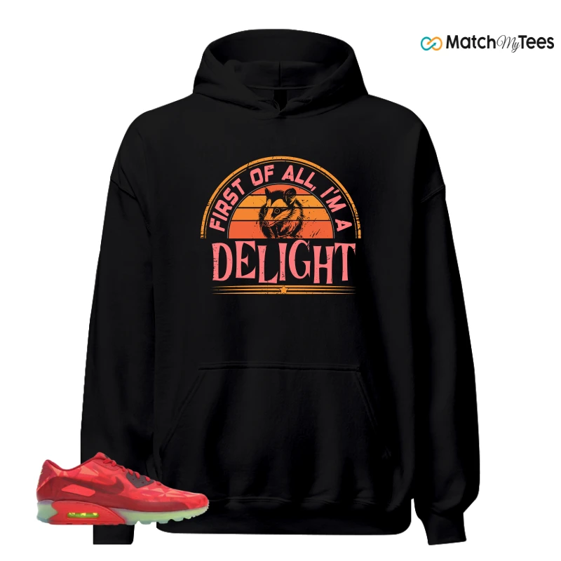 NIKE AIR MAX 90 ICE GYM RED SNEAKER Matching Tees hoodie